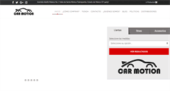 Desktop Screenshot of carmotion.com.mx